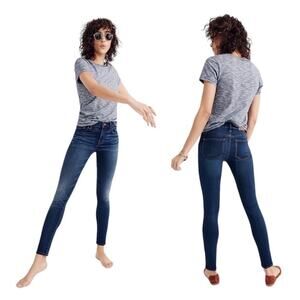 Madewell Roadtripper G1627 Blue Jeans Size 24 dark wash skinny high waist